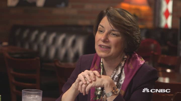Amy Klobuchar on accusations of mistreating her staff.