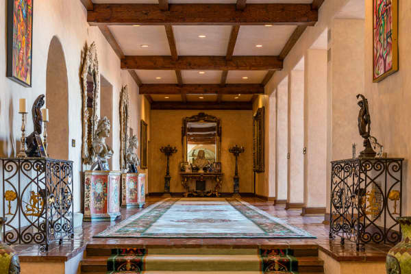 This hallway inside the Beverly House is over 100 ft. long